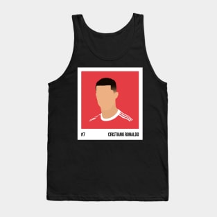 Cristiano Ronaldo Minimalistic Camera Film Tank Top